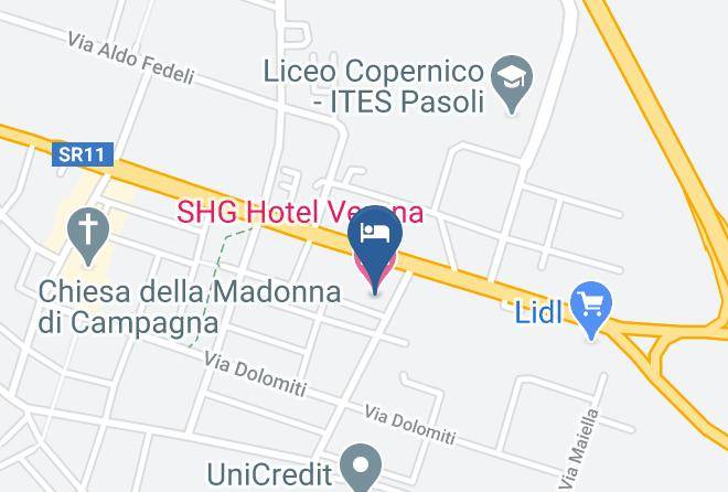 Verona - Shg Hotel Verona Maps
