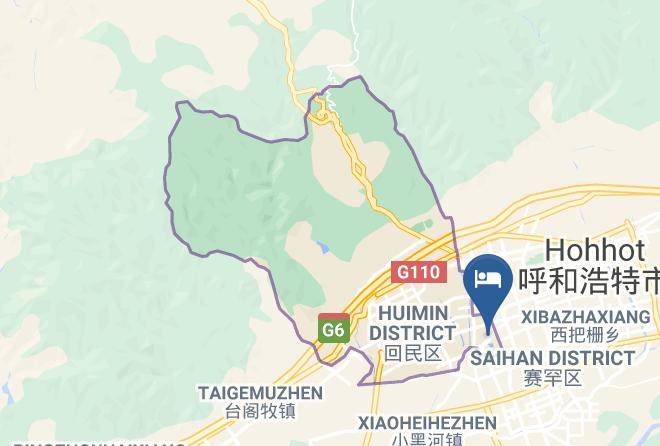 Shi'ao Hotel Map