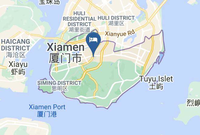 Xiamen - Shi Ji Huan Dao Hotel Maps