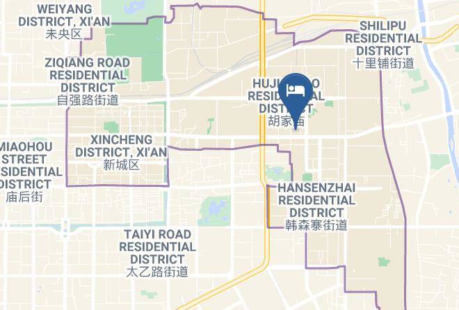 Xi An - Shi Ji Tong Hui Hotel Maps