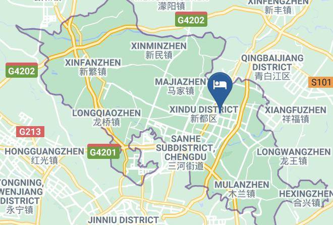 Chengdu - Shi You Yuan Hotel Maps
