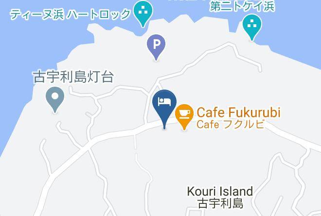 Nakijin Vil Kunigami District - Shiawaseninaru Kourijimanoyado Maps