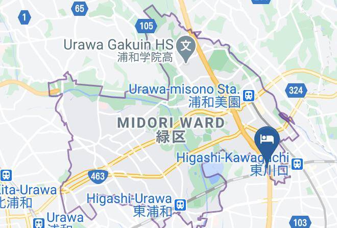 Saitama City Midori Ward - Shibamata Futen Bed And Local Maps
