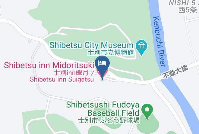 Shibetsu Inn Midoritsuki Map