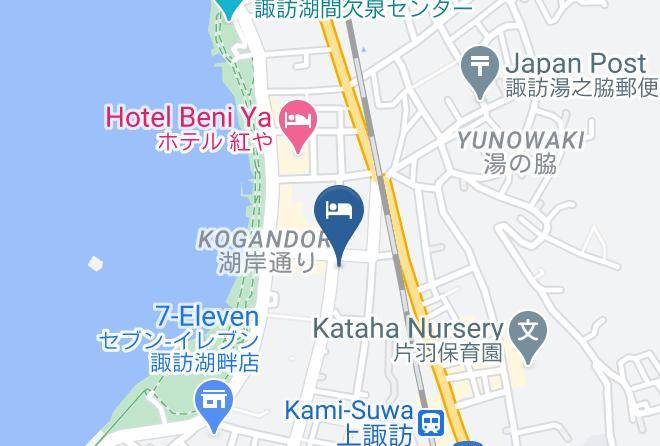 Suwa City - Shibunoyu Maps