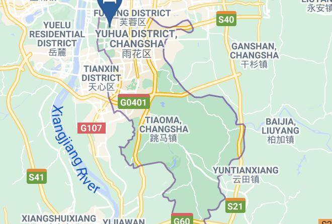 Changsha - Shichang Huatian Holiday Hotel Maps
