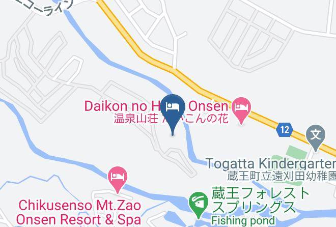 Zao Townkatta District - Shichikashukukan Maps