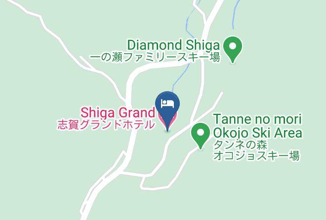 Yamanouchi Townshimotakai District - Shiga Grand Hotel Maps