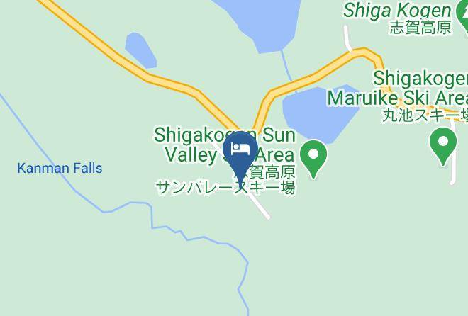 Yamanouchi Townshimotakai District - Shiga No Yu Hotel Maps