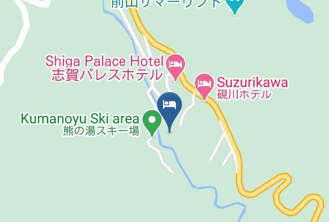 Yamanouchi Townshimotakai District - Shiga Riverside Hotel Maps