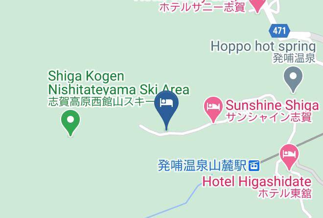 Yamanouchi Townshimotakai District - Shiga Swiss Inn Maps