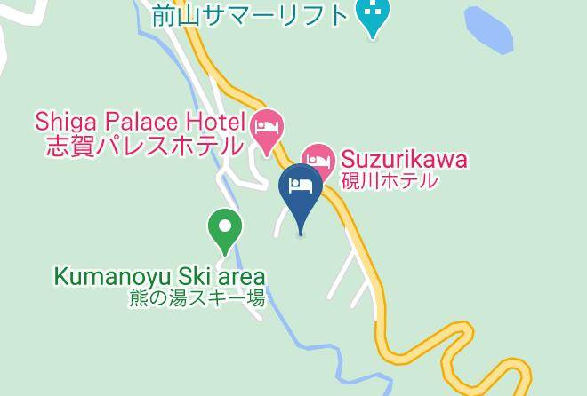 Yamanouchi Townshimotakai District - Shigakogen Lodge Maps