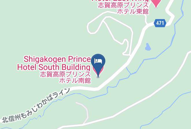 Yamanouchi Townshimotakai District - Shigakogen Prince Hotel South Building Maps