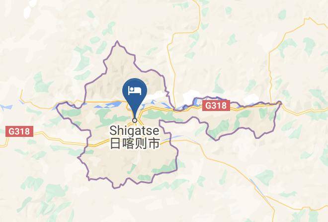 Xigaze - Shigatse Shandong Hotel Maps
