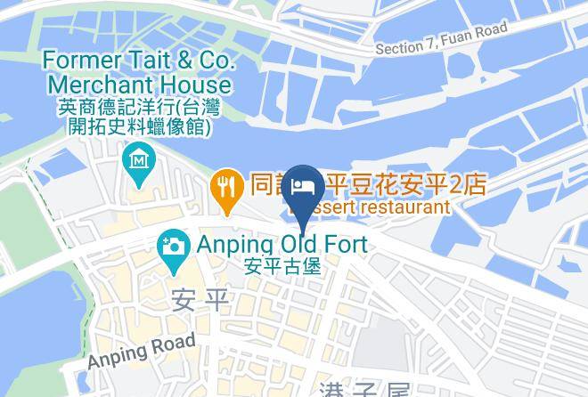 Anping District - Shih Kuang Homestay Maps