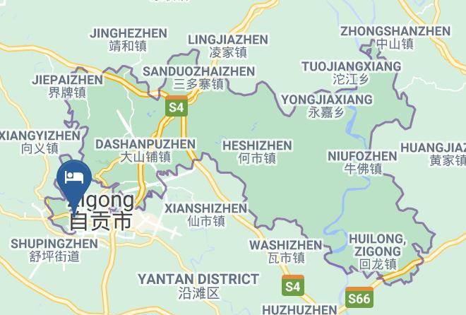 Zigong - Shihan Hotel Maps