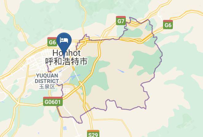 Hohhot - Shihe Hotel Maps