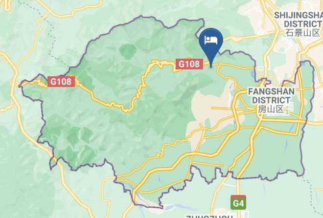 Fangshan District - Shihua Cave Qianzhen Tang Maps