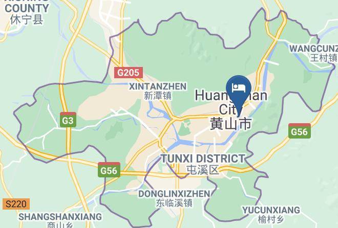 Huangshan - Shiji Xinghe Hotel Maps