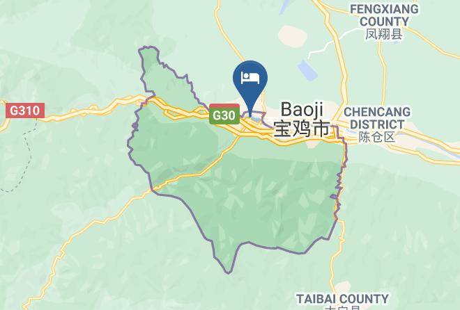 Baoji - Shijia Business Hotel Maps