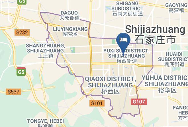 Shijiazhuang - Shijiazhuang Hongya Boutique Hotel Maps