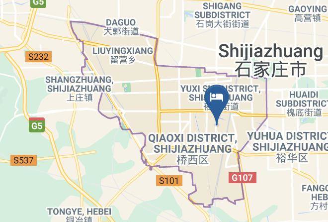 Shijiazhuang - Shijiazhuang Orange Express Hotel Maps