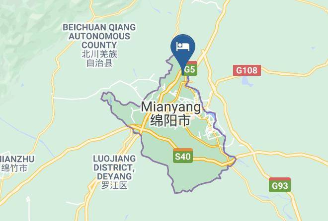 Mianyang - Shijiufang Hotel Maps