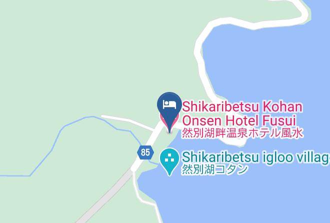 Shikaribetsu Kohan Onsen Hotel Fusui Map
