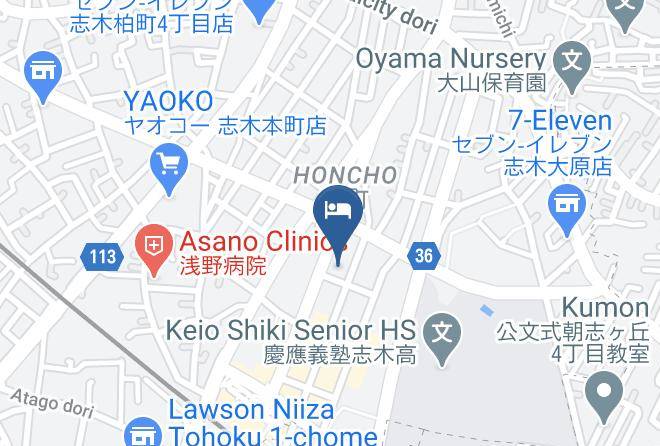 Shiki City - Shiki Daily Hotel Maps