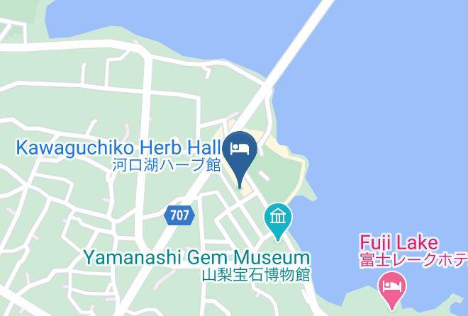 Fujikawaguchiko Townminamitsuru District - Shiki No Yado Fujisan Maps