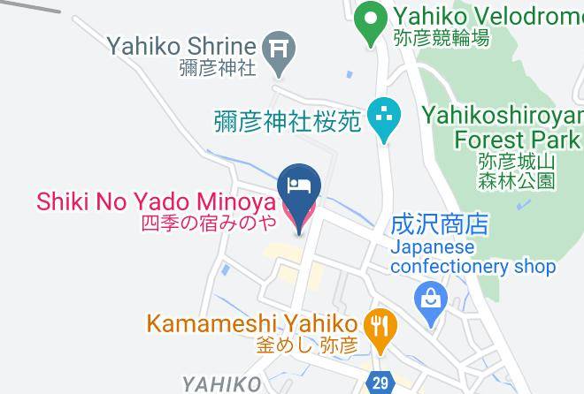 Yahiko Vil Nishikanbara District - Shiki No Yado Minoya Maps