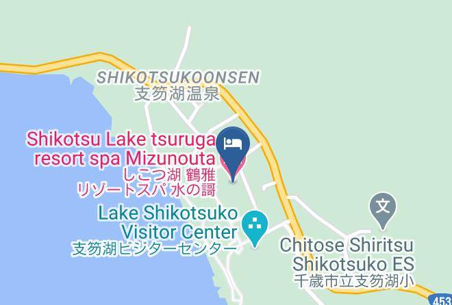 Chitose City - Shikotsu Lake Tsuruga Resort Spa Mizunouta Maps