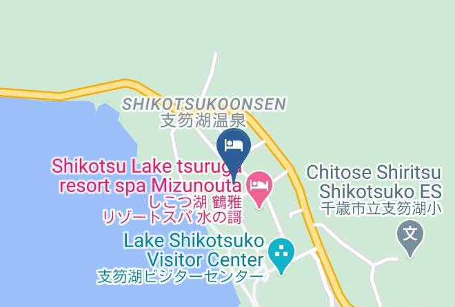 Chitose City - Shikotsuko Daiichi Hotel Suizantei Maps