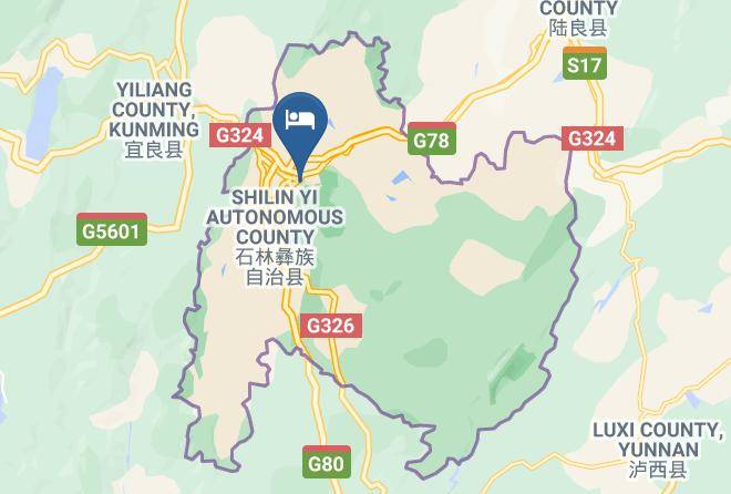 Kunming - Shilin Resort Maps