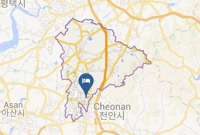 Shilla Stay Cheonan Map