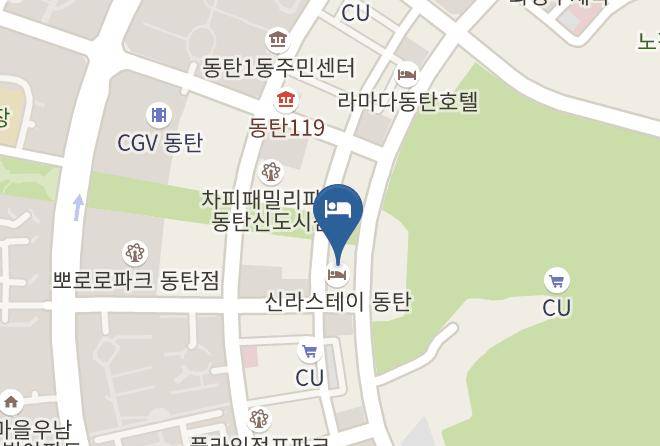 Hwaseongsi - Shilla Stay Dongtan Maps