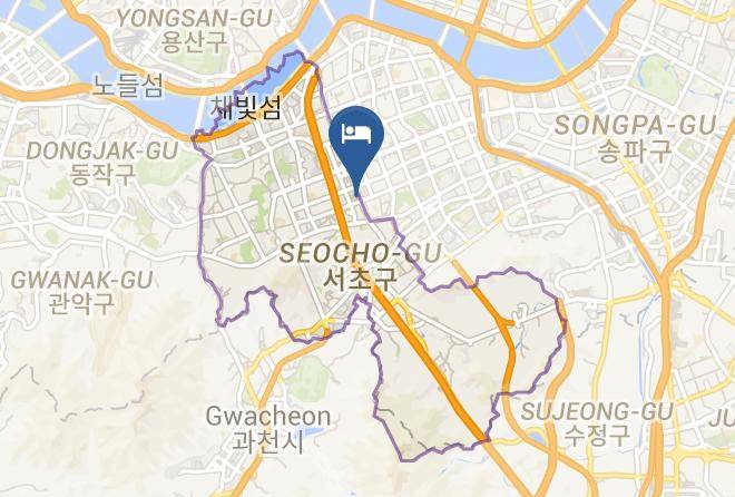 Shilla Stay Seocho Map