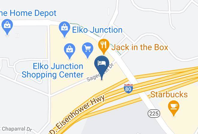 Elko - Shilo Inns Elko Maps