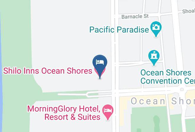 Grays Harbor - Shilo Inns Ocean Shores Maps