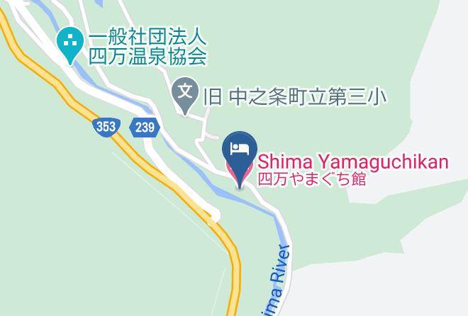 Nakanojo Townagatsuma District - Shima Yamaguchikan Maps