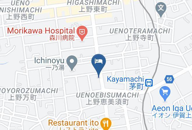 Shimagahara Hot Spring Yabuccha Map