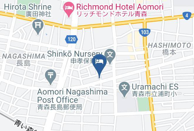 Aomori City - Shimaguchi Inn Maps