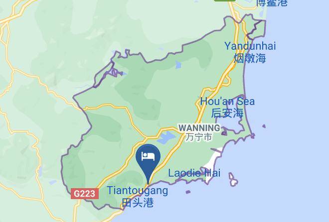 Wanning - Shimei Bay Resort Area Maps
