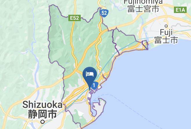 Shizuoka City Shimizu Ward - Shimizu Bay Hotel Irifunekan Maps