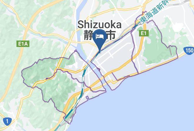 Shizuoka City Suruga Ward - Shimizu Bay Hotel Irifunekan Maps