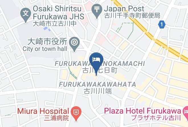 Osaki City - Shimizuya Honten Maps