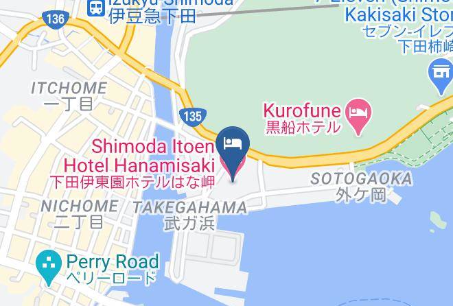 Shimoda City - Shimoda Itoen Hotel Hanamisaki Maps