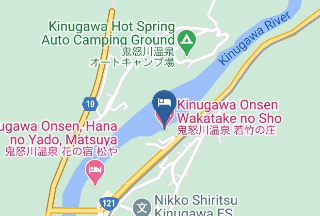 Nikko City - Shimofujiya Maps