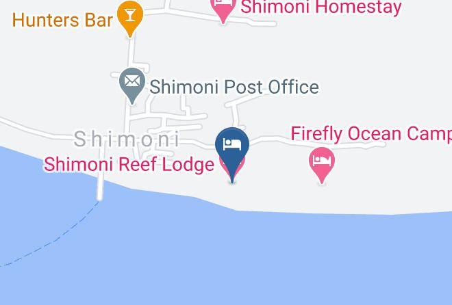 Kwale - Shimoni Reef Lodge Maps