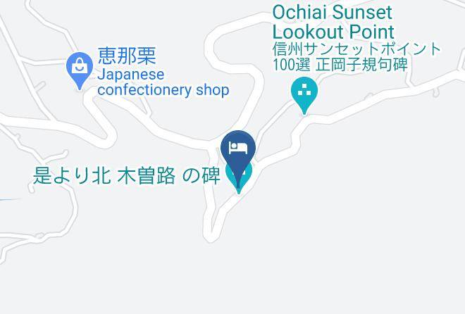 Nakatsugawa City - Shin Chaya Ryokan Maps